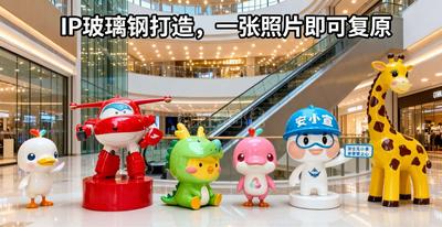 玻璃钢IP塑雕