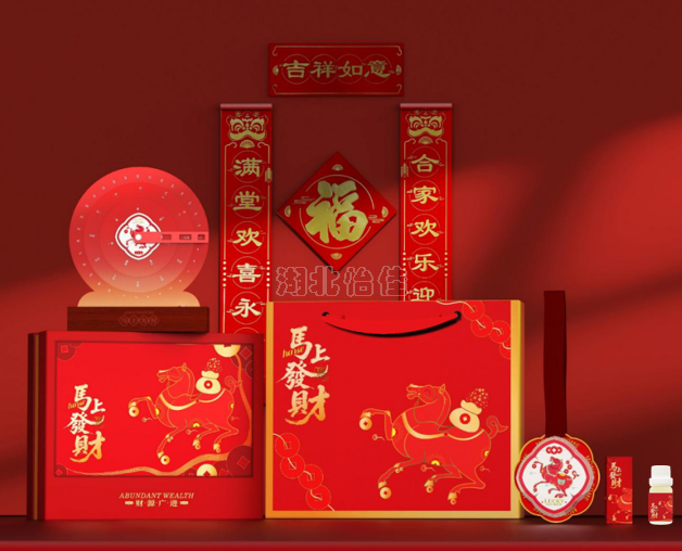 馬上發財春联礼盒