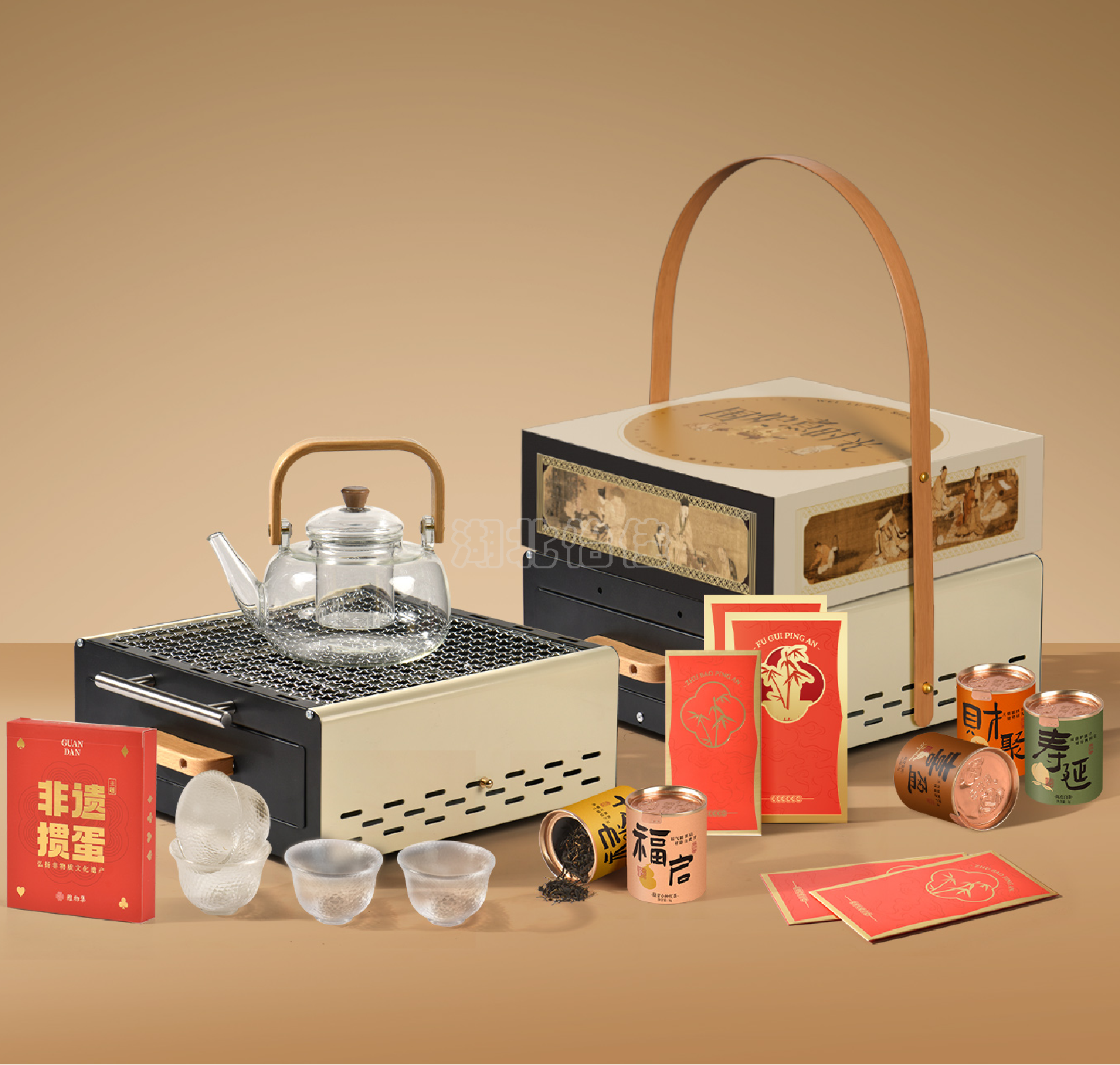 围炉煮时光-五福茶款