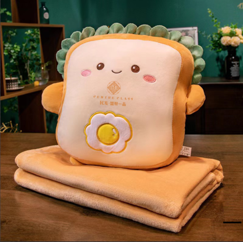 盛特一品抱枕毛毯