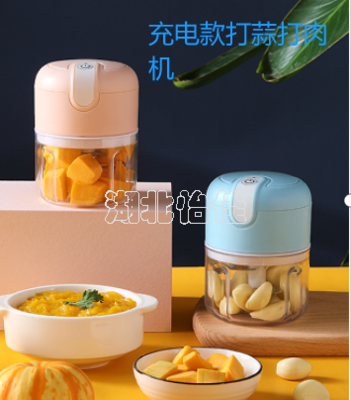 充電款打蒜攪肉機(jī)